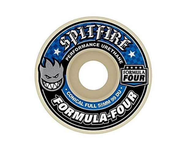 Spitfire Formula Four 99D Conical Full 58mm, Wheels, Spitfire Wheels, My Favorite Things