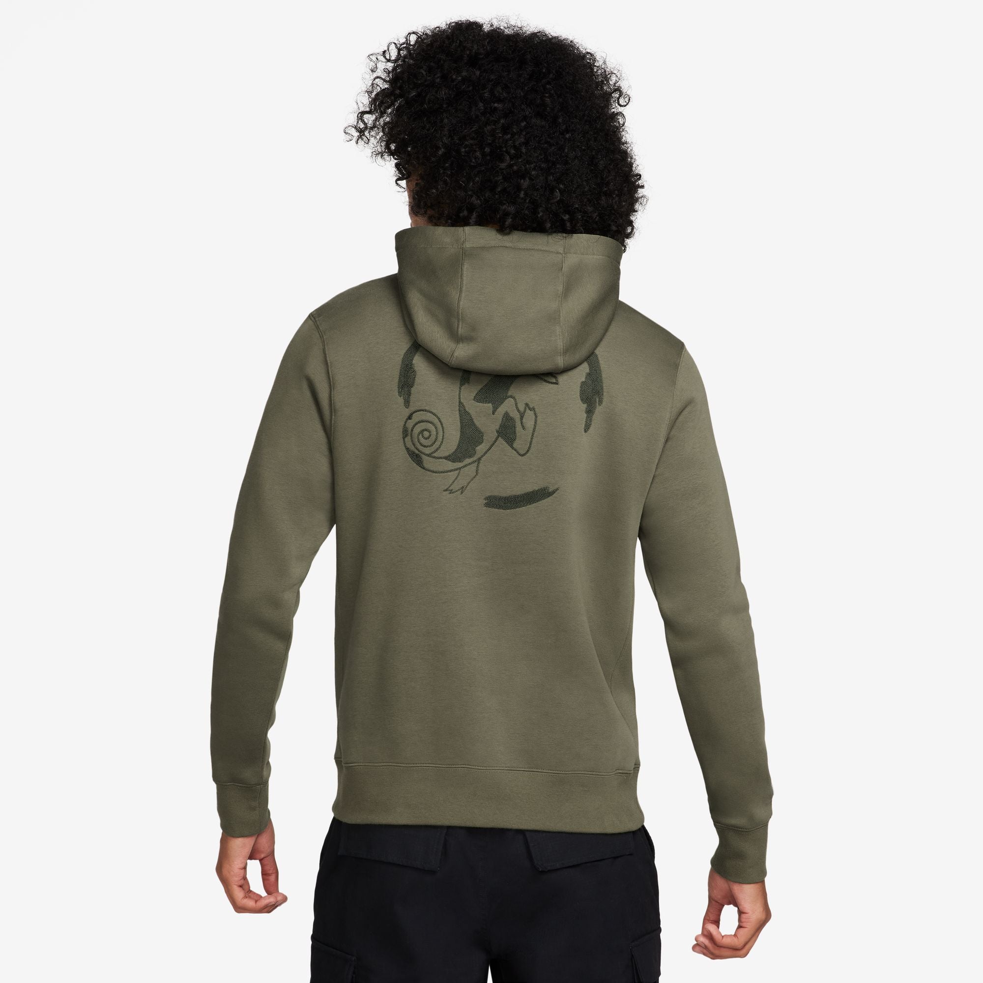 Nike SB Olympic Agnostic Hooded Sweatshirt Olive My Favorite Things