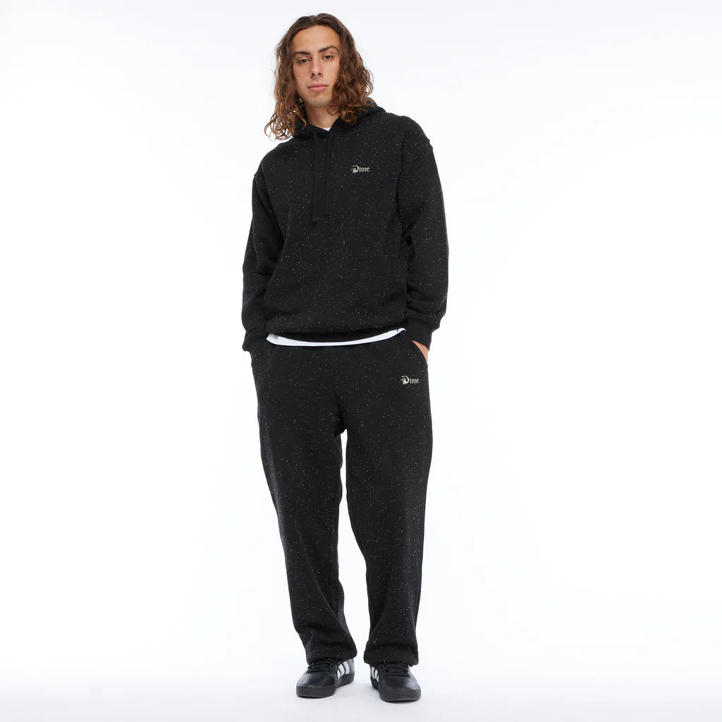 【DIME】 CLASSIC GRIP HOODIE Dime x Classic Grip - Classic Grip Hoodie Black Speckled