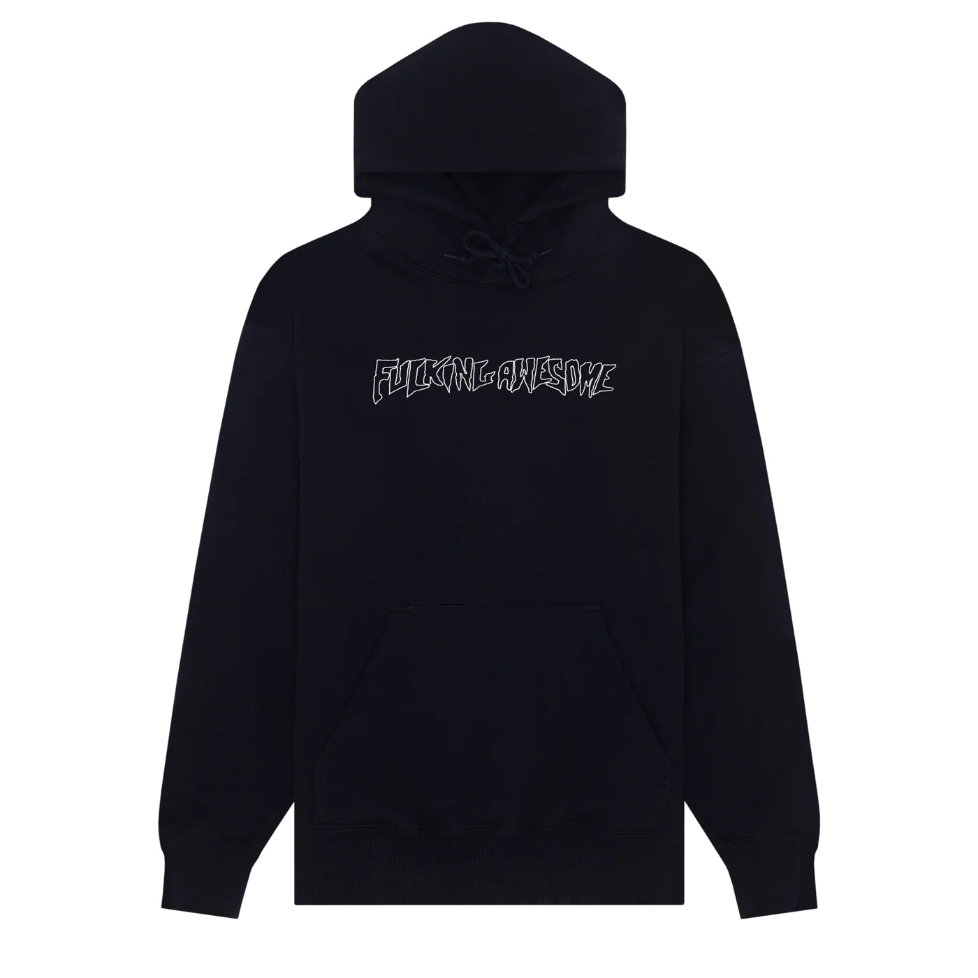 FA Outline Stamp Hoodie Black