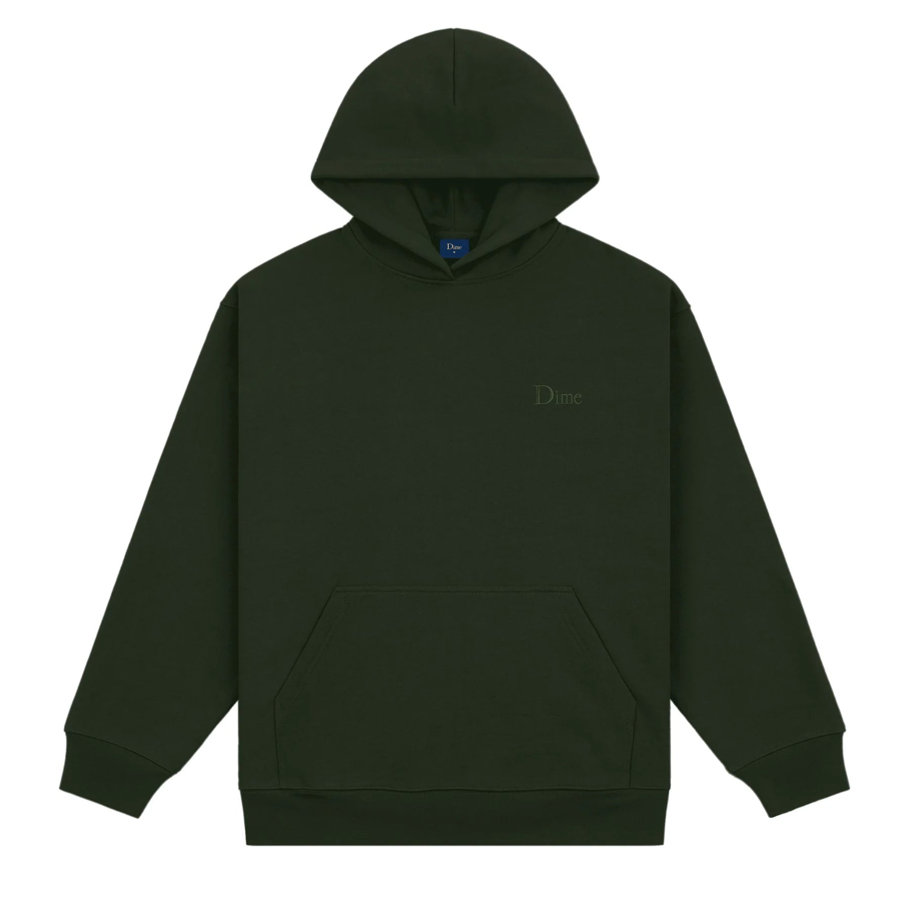 Dime - Classic Small Logo Hoodie Forest Green – My Favorite Things