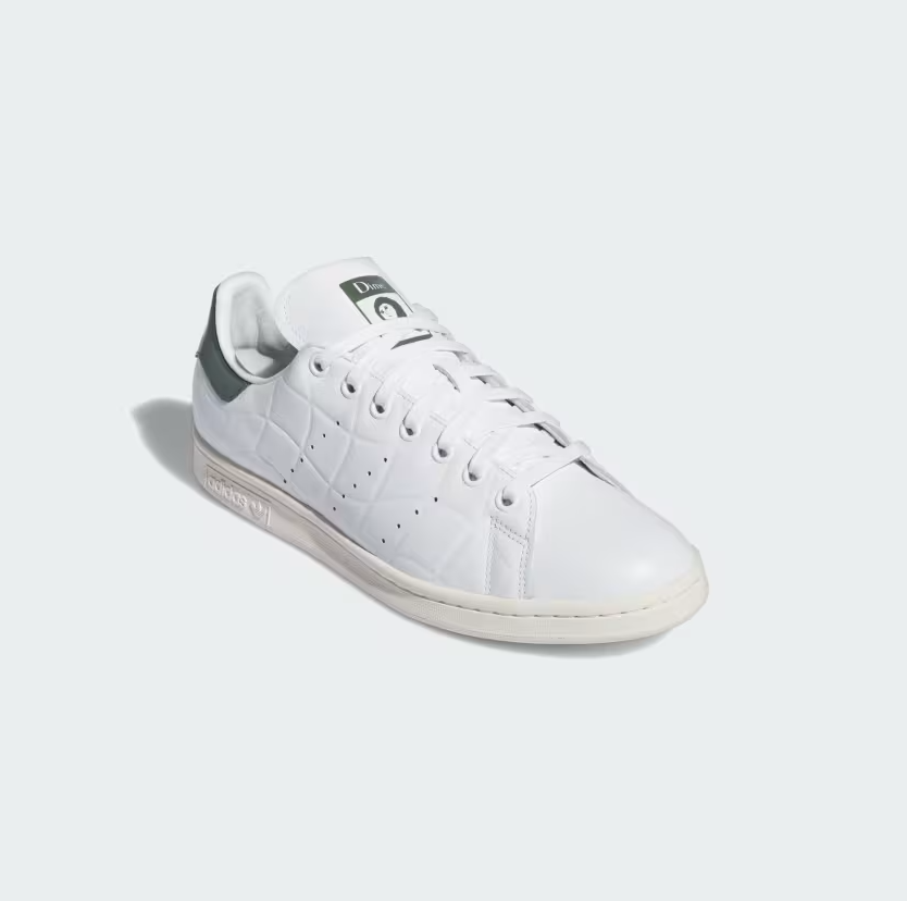 Adidas X Dime Stan Smith Cloud White Collegiate Green Green Oxide