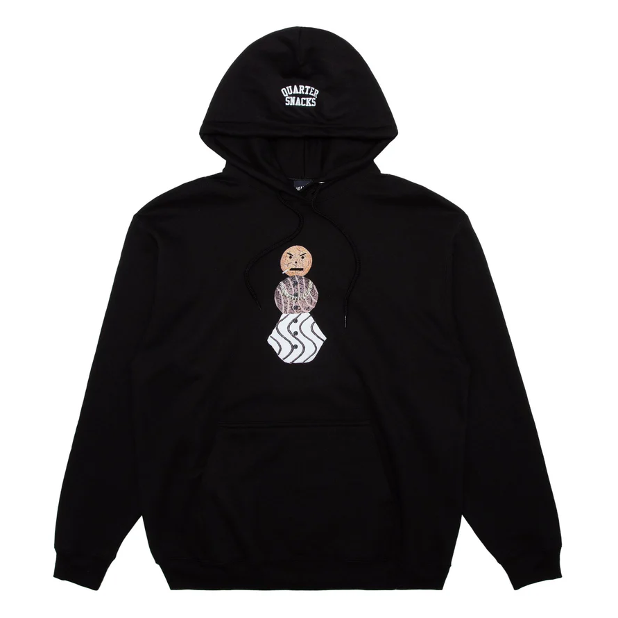 Quartersnacks - Snackman Hoody Black – My Favorite Things Quartersnacks - Snackman Hoody Black – My Favorite Things
