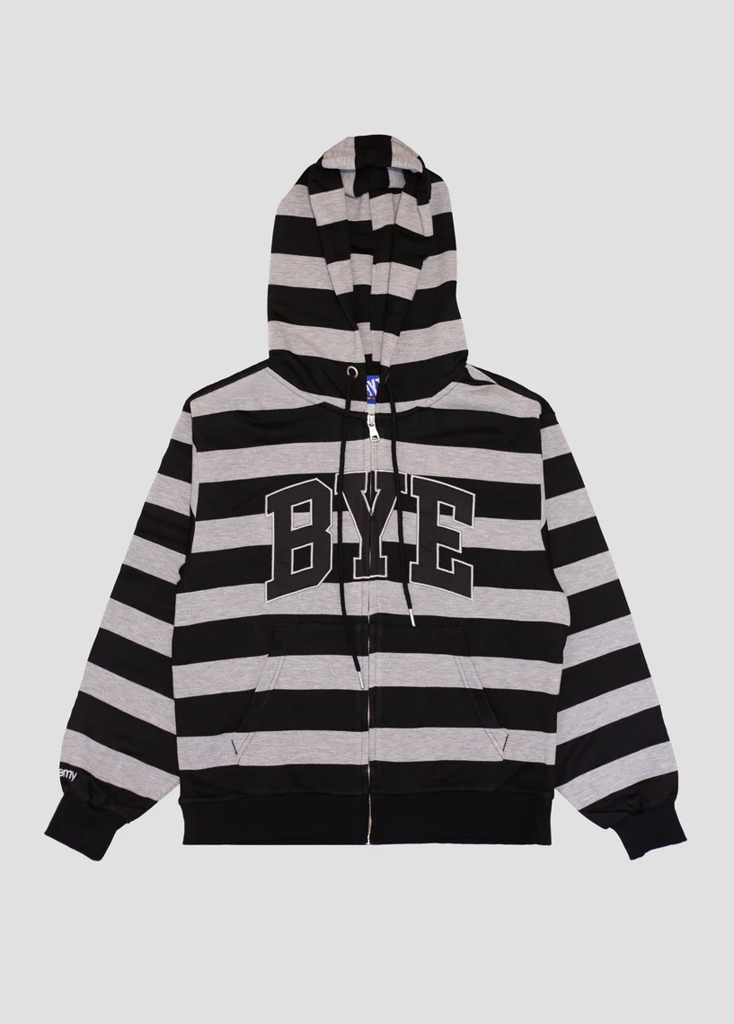 bye jeremy ストライプパーカー Bye Jeremy - Bye Hoodie Stripes – My Favorite Things