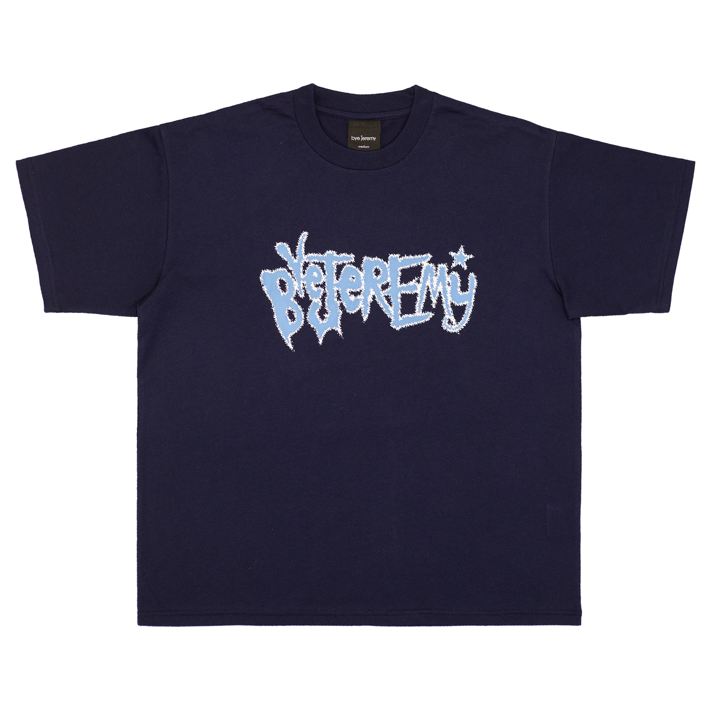 Bye Jeremy - Slipping T-Shirt Navy – My Favorite Things