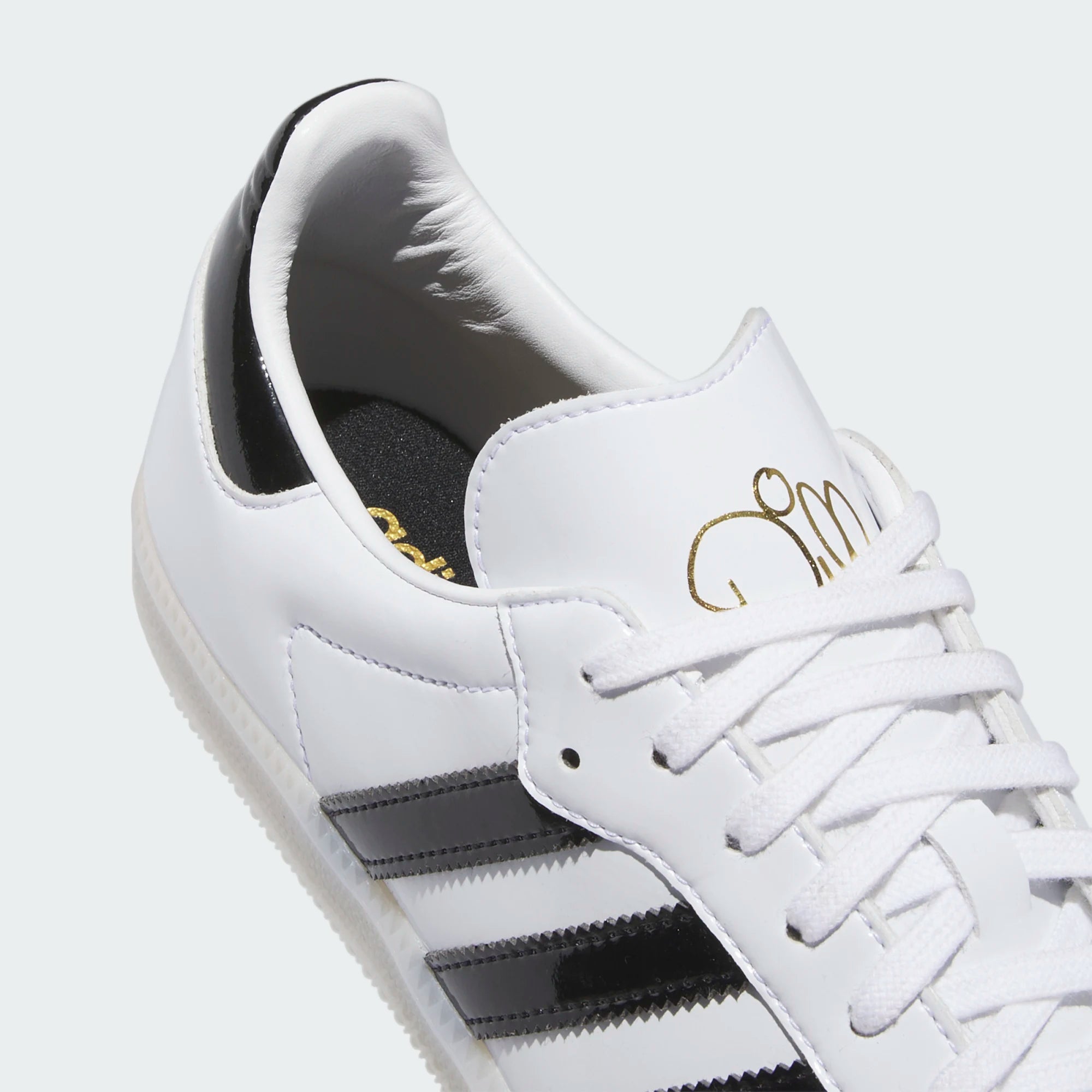 Adidas Jason Dill Samba Patent Leather White Black My Favorite Things