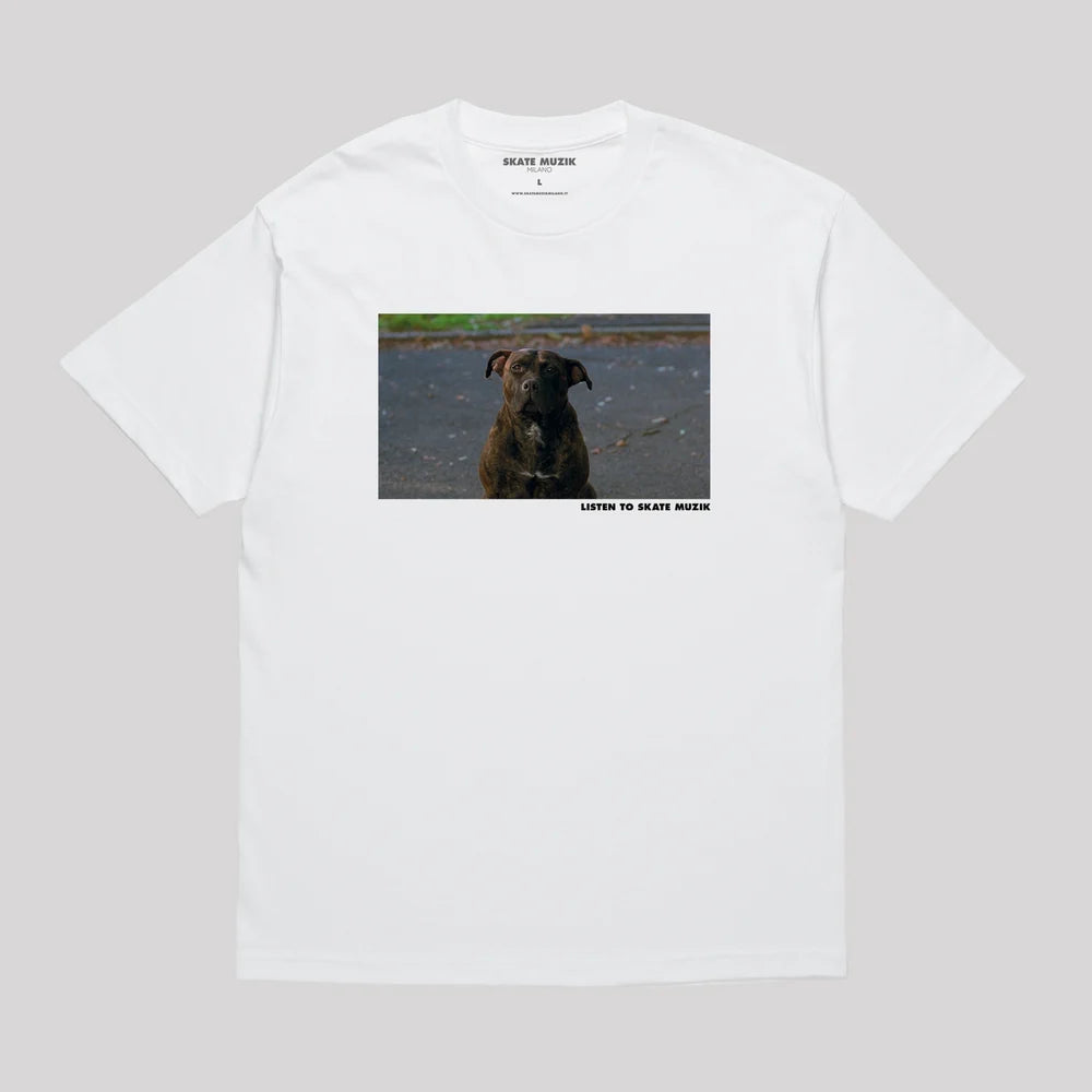 トップス LISTEN TO SKATE MUZIK GHOST DOG TEE Skate Muzik x Ghost Dog - Dog T-Shirt White – My Favorite Things
