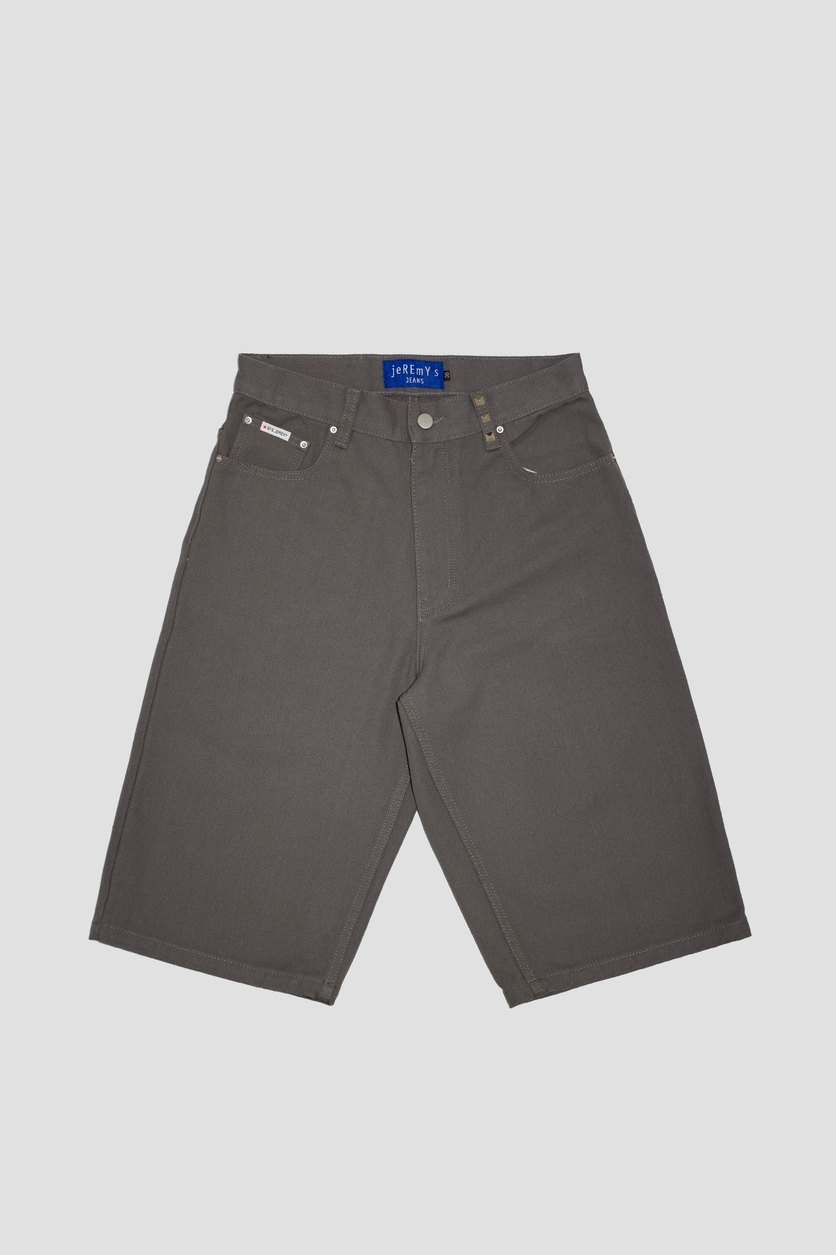 Bye Jeremy - Canvas Shorts Grey – My Favorite Things