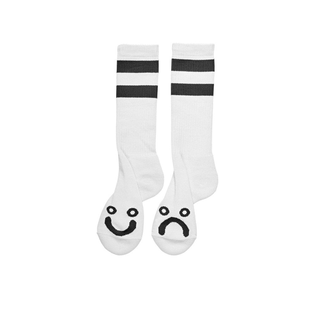 Polar Happy Sad Songs-Long White, Socks, Polar Skate Co., My Favorite Things