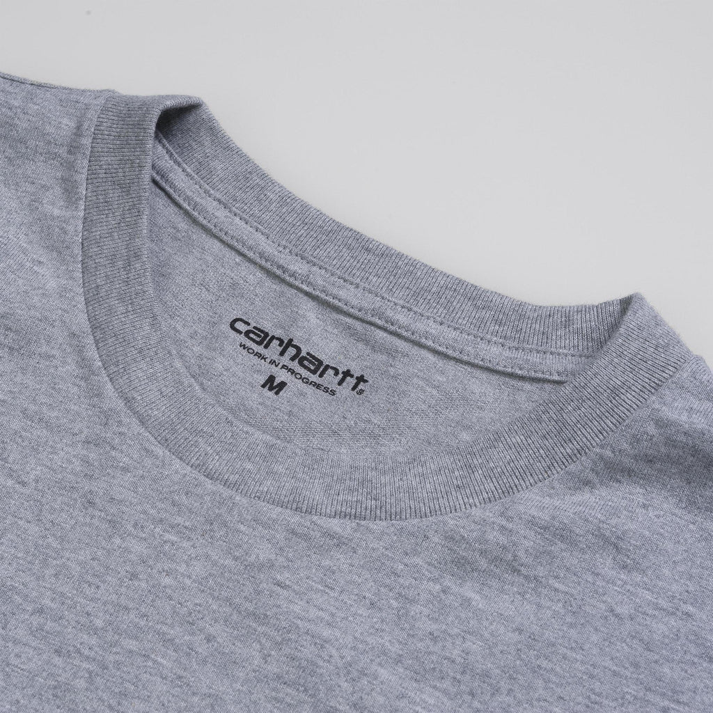 Carhartt L/S Chase T-Shirt Grey Heather, T-Shirts, Carhartt WIP, My Favorite Things