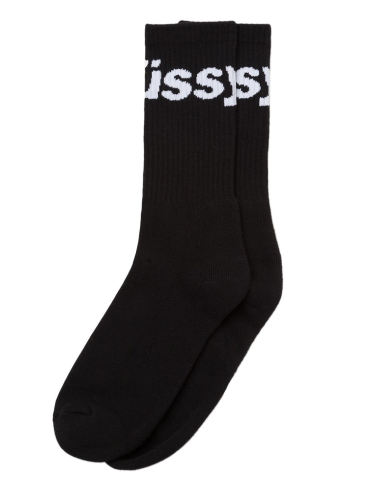 Stüssy - Jacquard Socks Black - My Favorite Things
