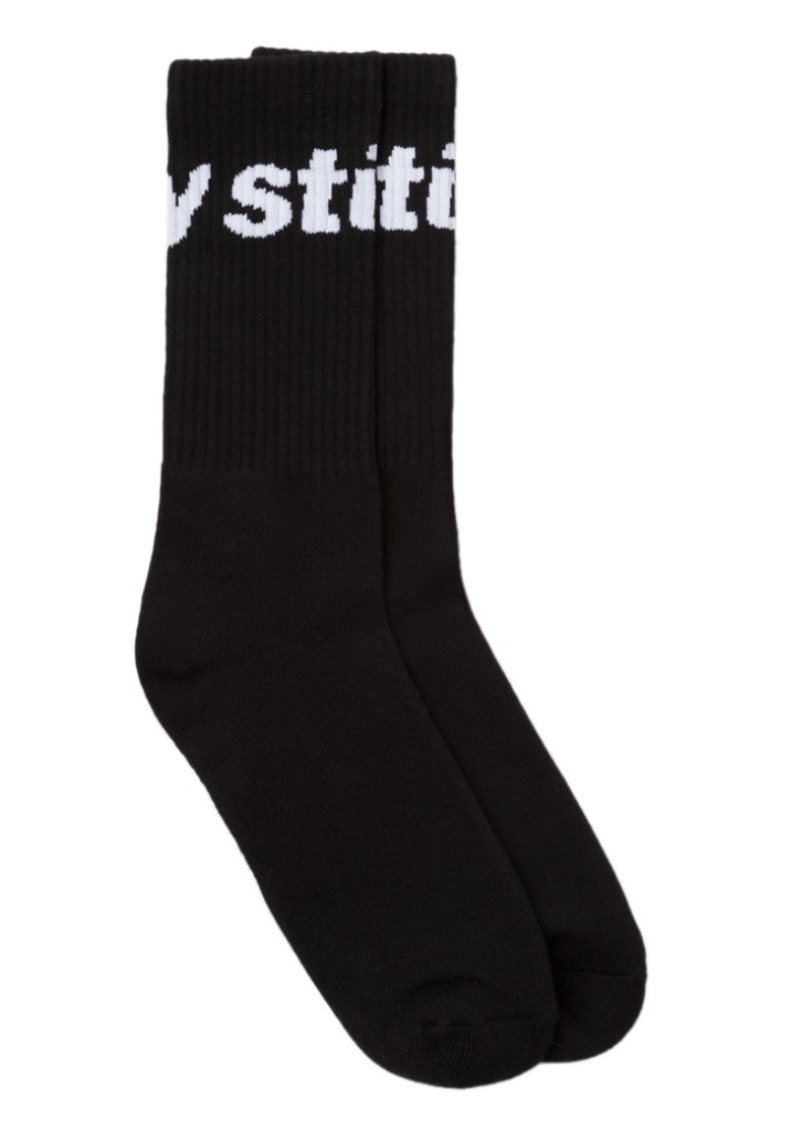 Stüssy - Jacquard Socks Black - My Favorite Things